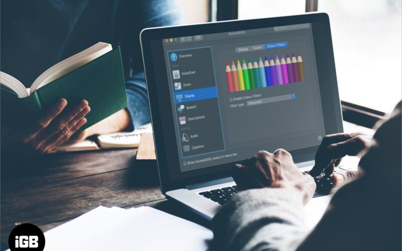 How to use color filters on mac for enhanced reading experience