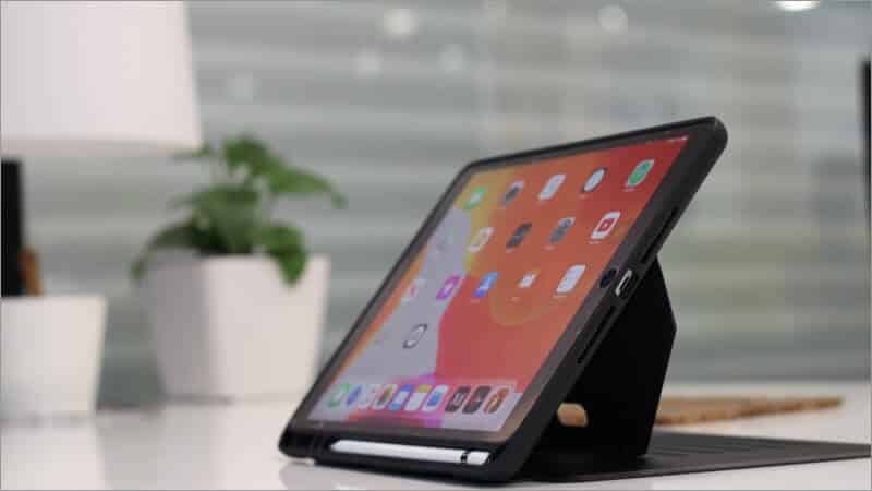 Adjust iPad at Perfect Angle Using Kickstand