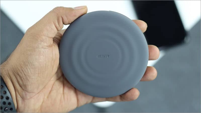 ESR Portable Wireless Charger in Hand