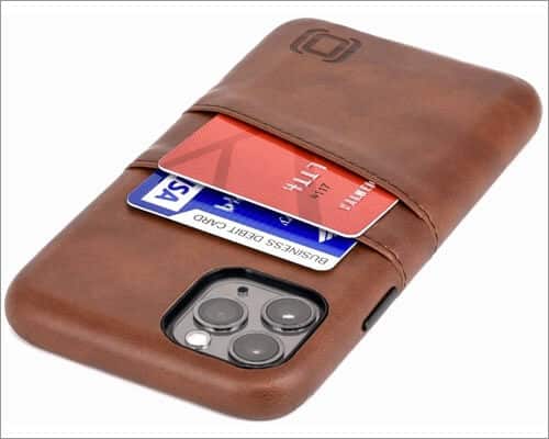 dockem synthetic leather case for iphone 11 pro