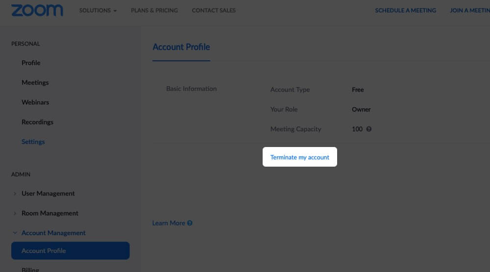 How to Delete Your Zoom Account  - 32