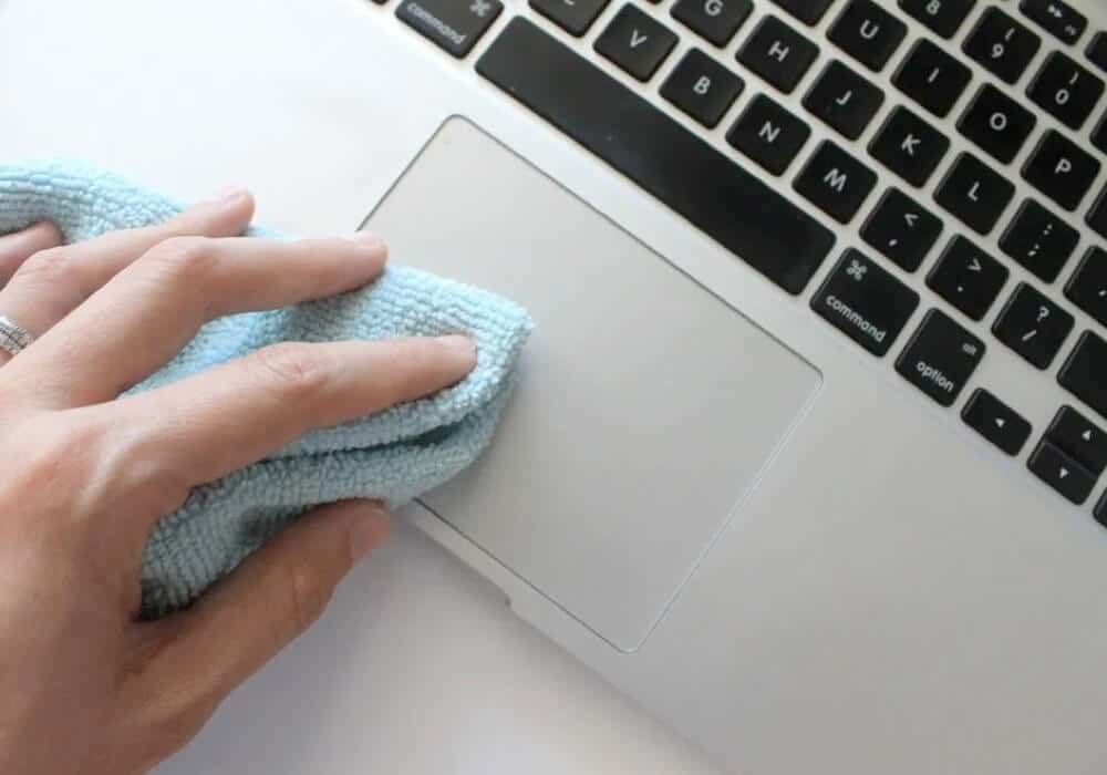 Disinfect your Trackpad