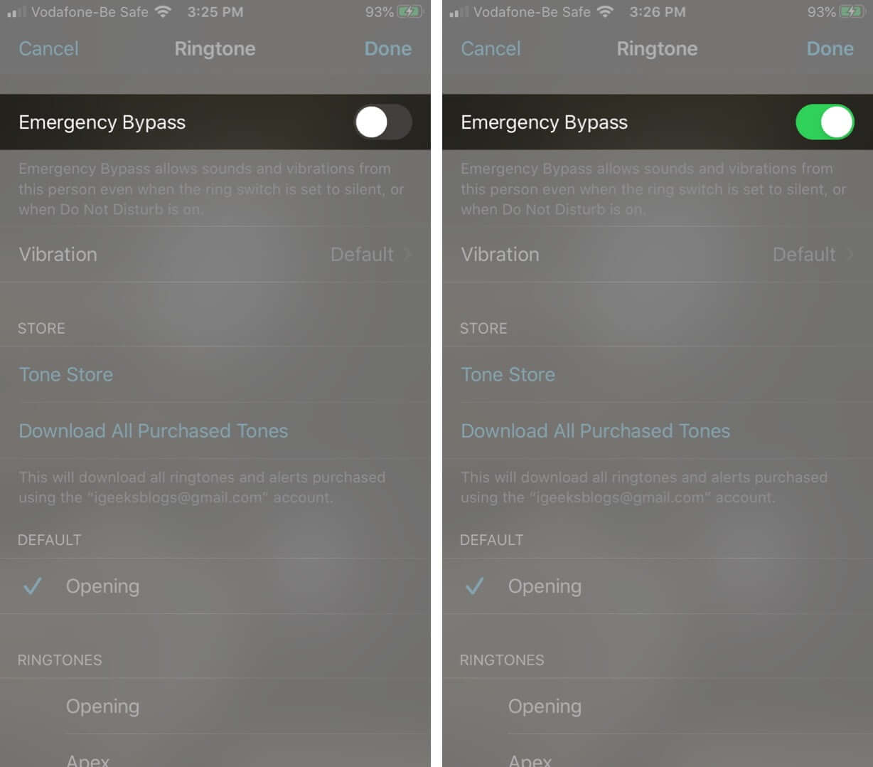 Enable Emergency Bypass for FaceTime Calls on iPhone