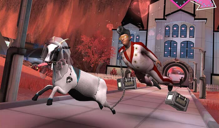 Goat Simulator Waste of Space Weird iPhone Game Screenshot