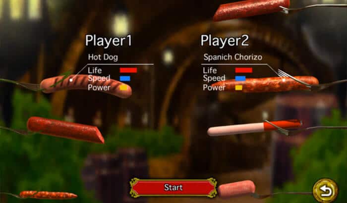 Sausage Legend Weird iPhone Game Screenshot