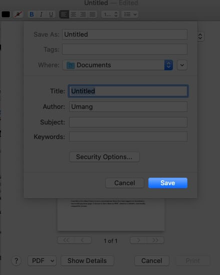 How to Save a Document as a PDF on Mac with 5 Simple Steps - 50