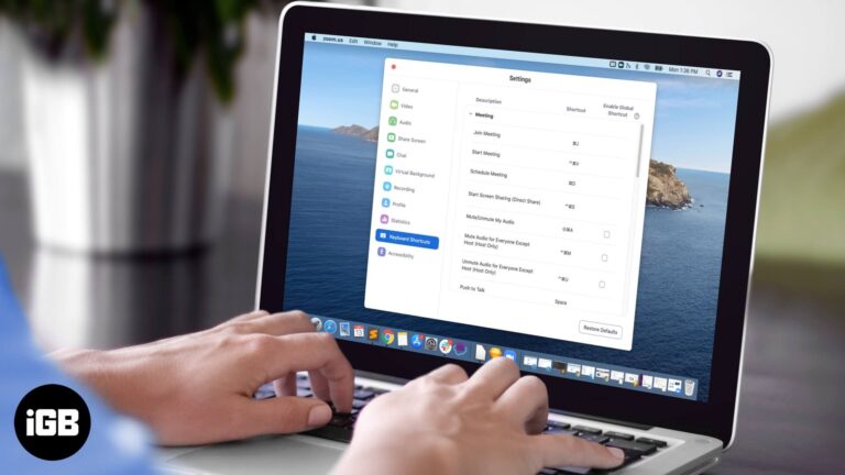 Complete List of Zoom Keyboard Shortcuts for Mac