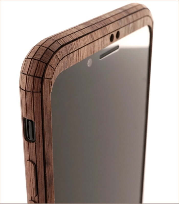 Cutouts of Toast Wooden iPhone Wooden Case