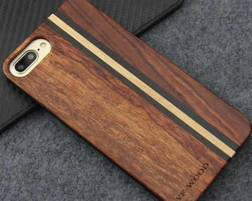 YFWOOD Wooden Case for iPhone 7 Plus