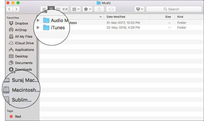 Check out iTunes library on Mac