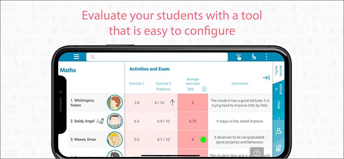 Additio Classroom Management iPhone and iPad App Screenshot