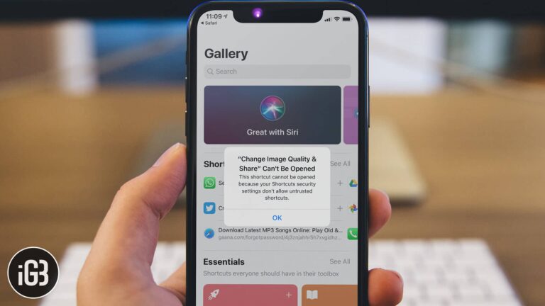 How to allow untrusted shortcuts in ios 13 and ipados