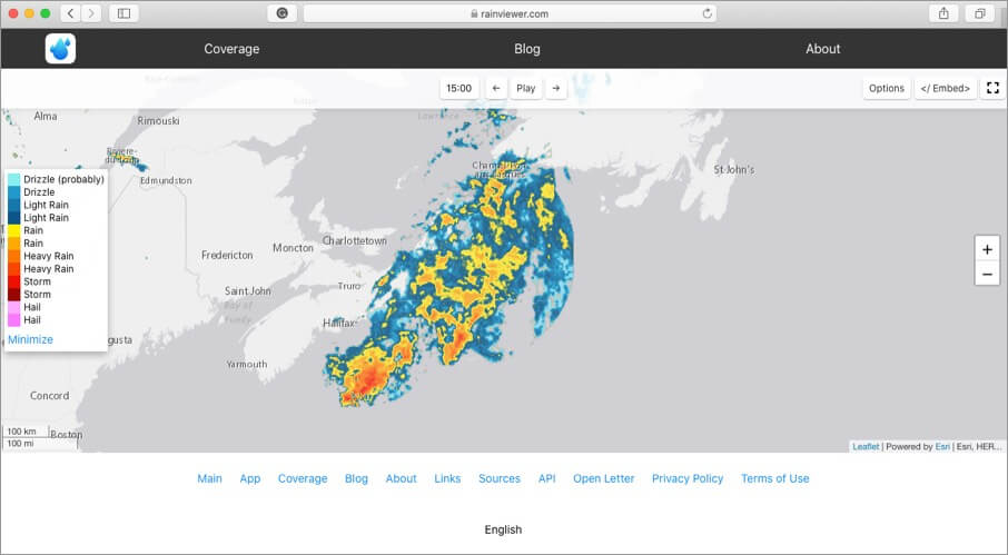 RainViewer Live Weather App for iOS and Android - 78