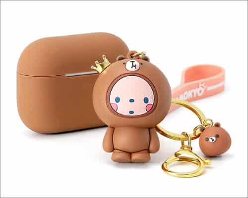 Cute Animal Keychain AirPods Pro Case from ESR