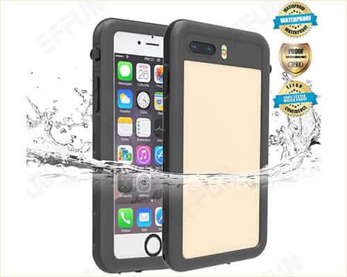 Effun Waterproof Case for iPhone 8 Plus
