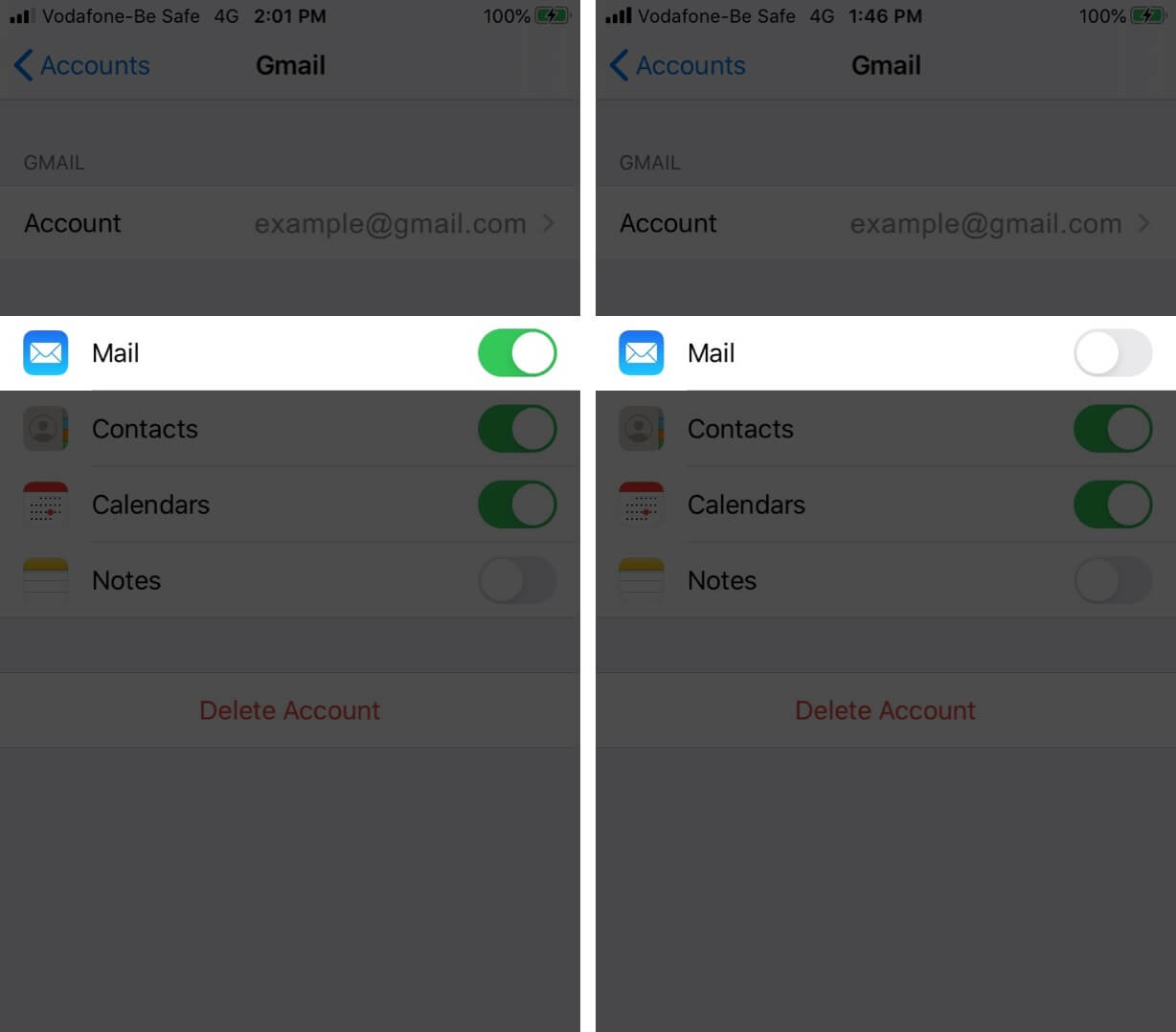 Turn Off Third-Party Emails from Mail App on iPhone