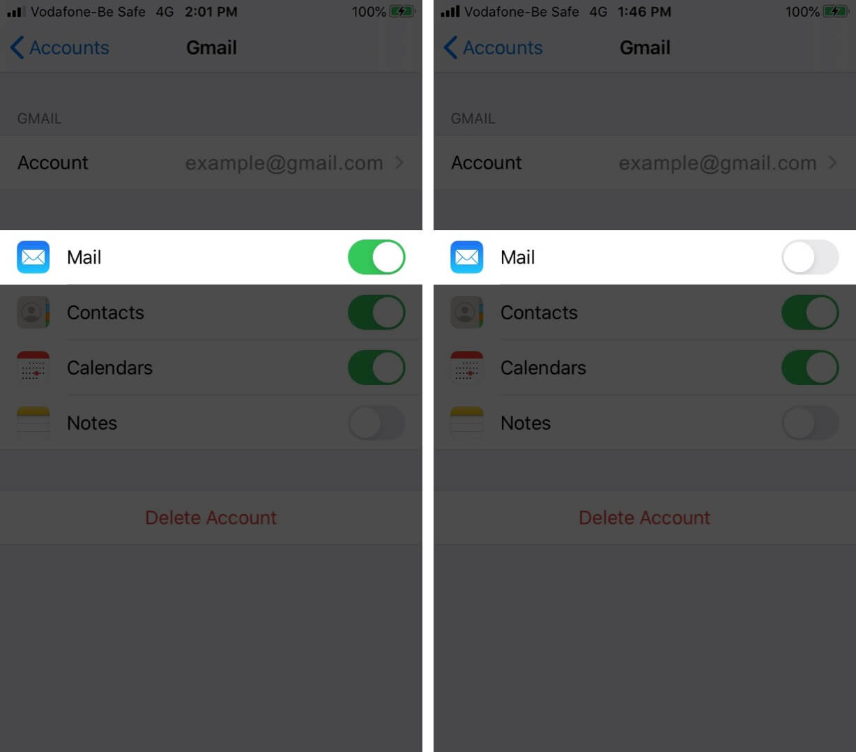 Turn Off Third Party Emails from Mail App on iPhone
