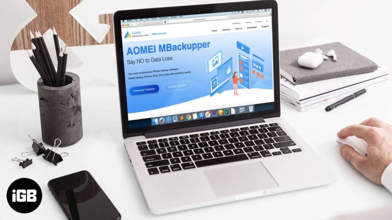 Aomei mbackupper ios backup software review