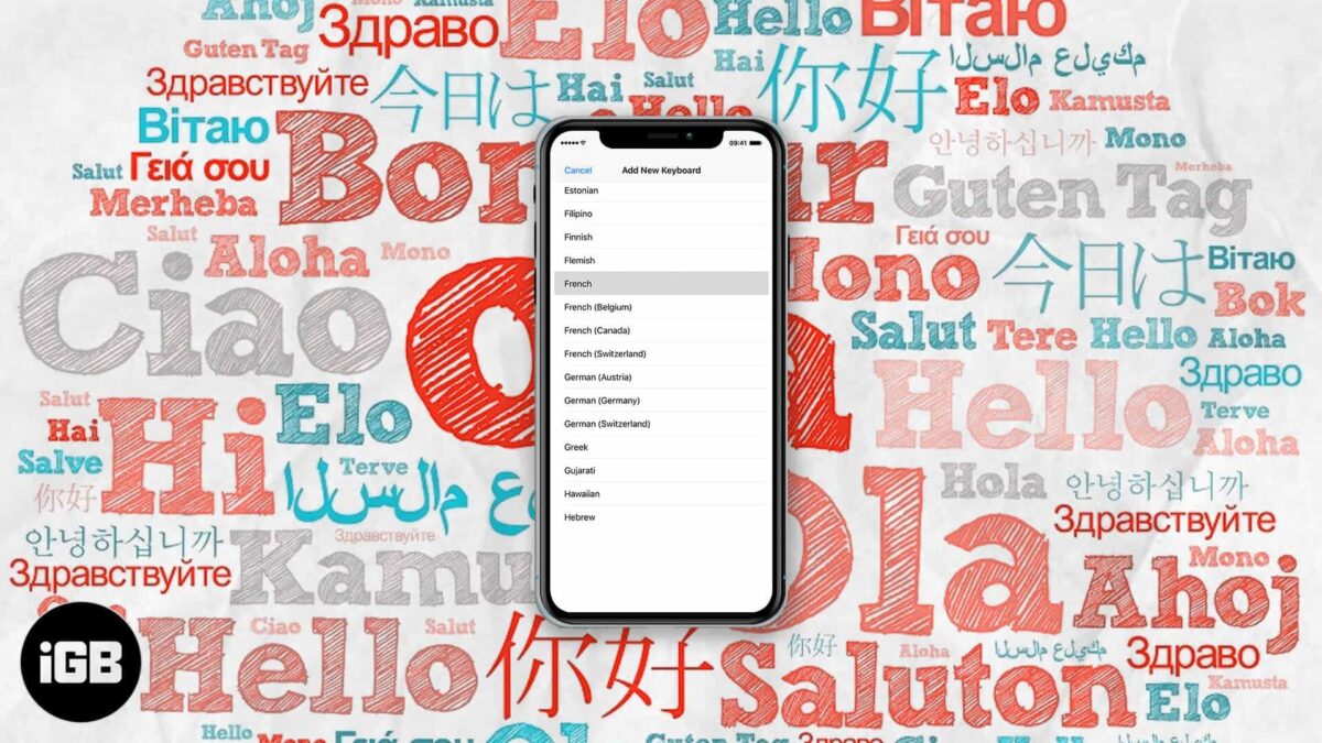 How to set up and use multilingual typing on iphone and ipad