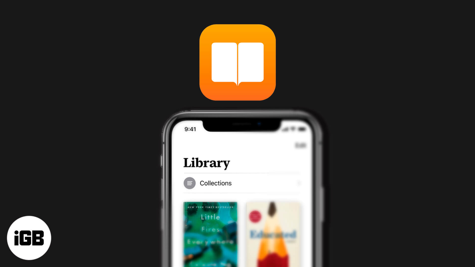 как использовать библиотеку в приложении Apple Books