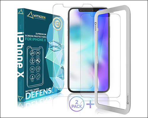 DEFENSLIM iPhone Xs Glass Screen Protector