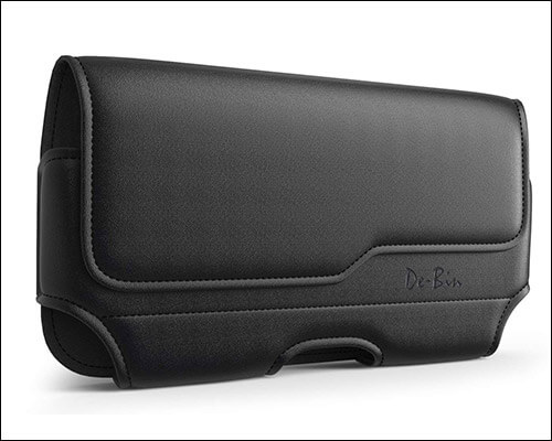 Lorem iPhone Xs Premium Leather Belt Clip Case