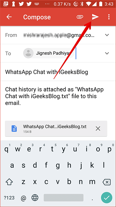 How to Export WhatsApp Chats History From Android to iOS - 36