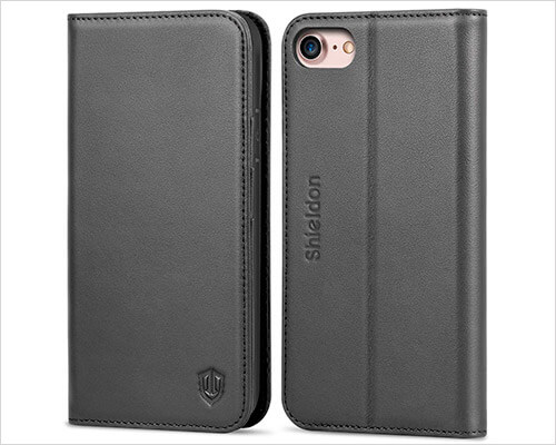 SHIELDON iPhone 8 Leather Case