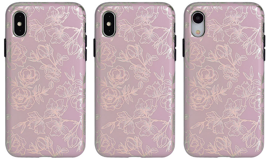 Velvet Caviar Dusty Rose iPhone Xs, Xs Max, and iPhone XR Case