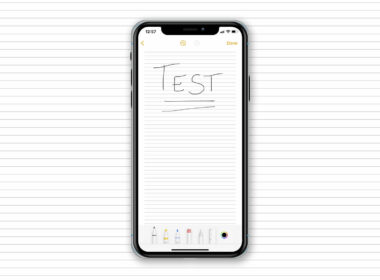 How to change paper style in notes on iphone