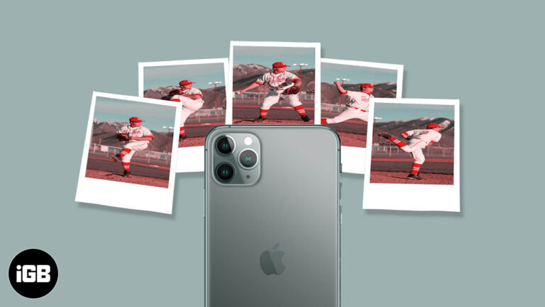 How to take Burst photos on iPhone 11 and 11 Pro