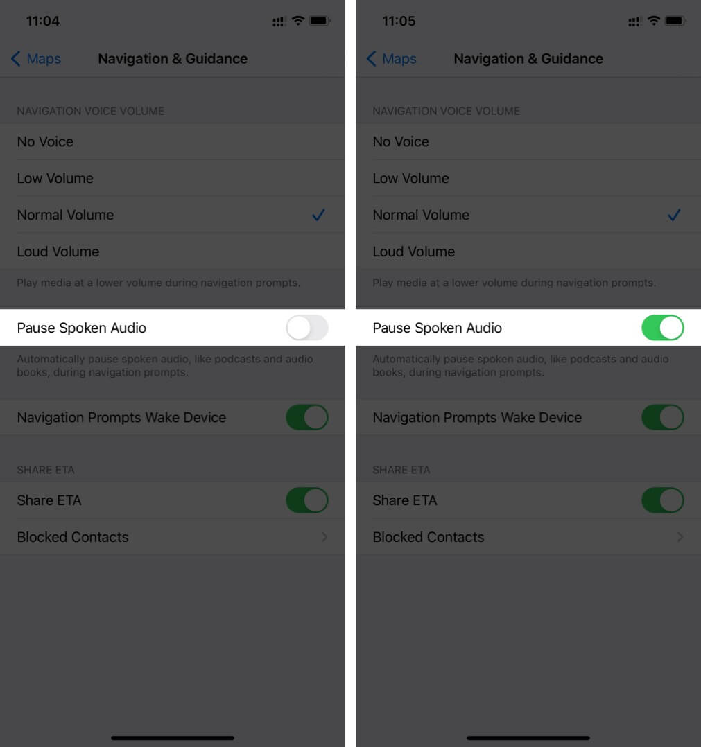 How to change navigation volume in Apple Maps on iPhone - 19