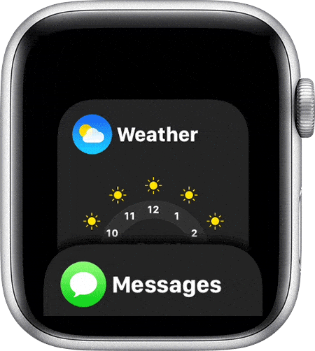 Entfernen Sie Apps vom Dock auf der Apple Watch