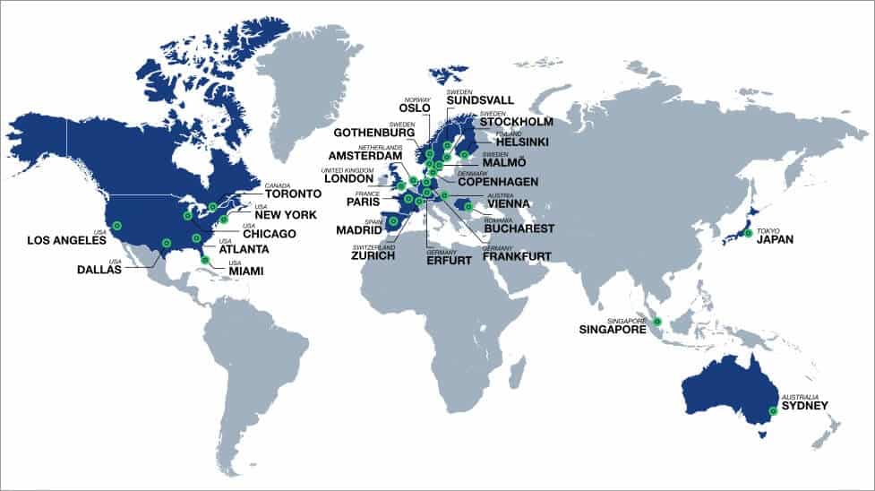servers of ovpn in different countries