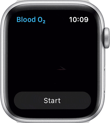 take blood oxygen measurement on apple watch 6
