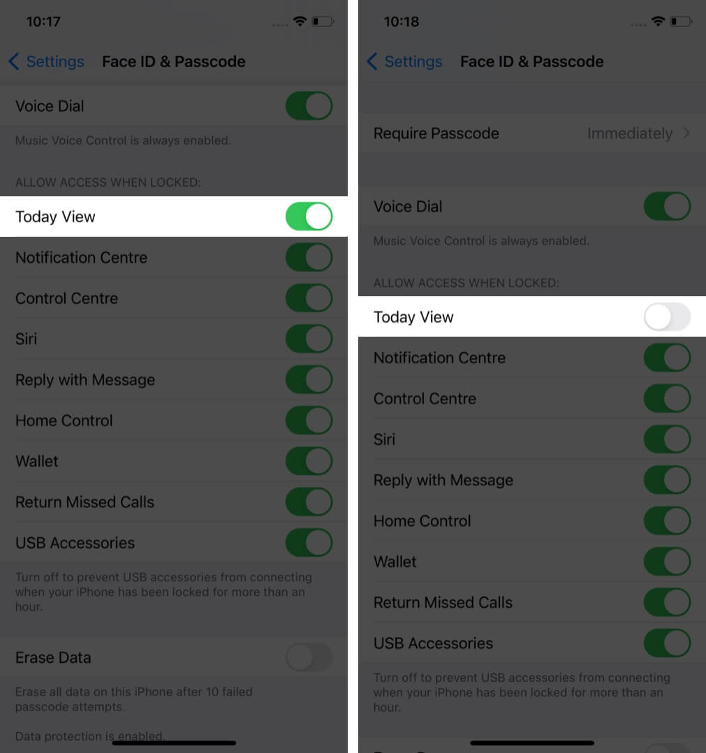 6 Tips to Secure your iPhone and iPad Lock Screen - 23