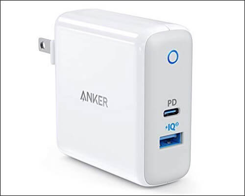 Anker PowerPort II USB C Charger for iPhone Xs Max XS and iPhone XR