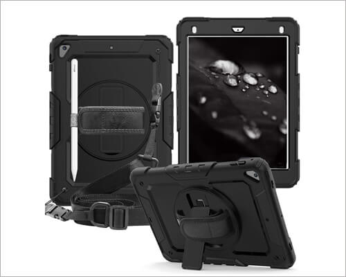 CLARKCAS Heavy-Duty Case for iPad 10.2-inch