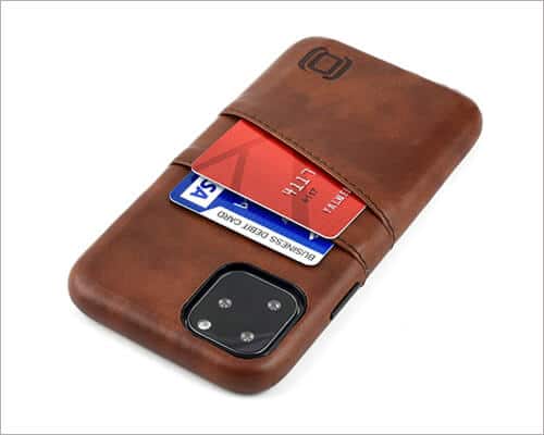 Dockem Leather Wallet Executive Case for iPhone 11 Pro