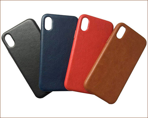 Gulee Leather Case for iPhone Xs