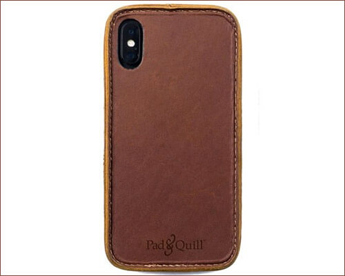 Pad and Quill iPhone Xs Leather Case