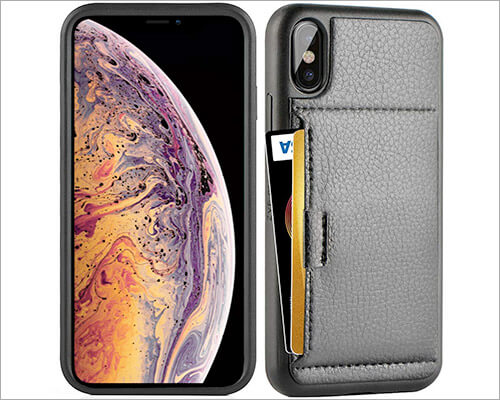 ZVE iPhone XS Leather Case