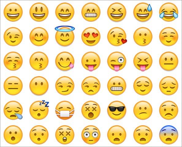 Emojis Released with iOS 6