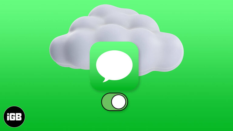 How to enable messages in icloud on iphone