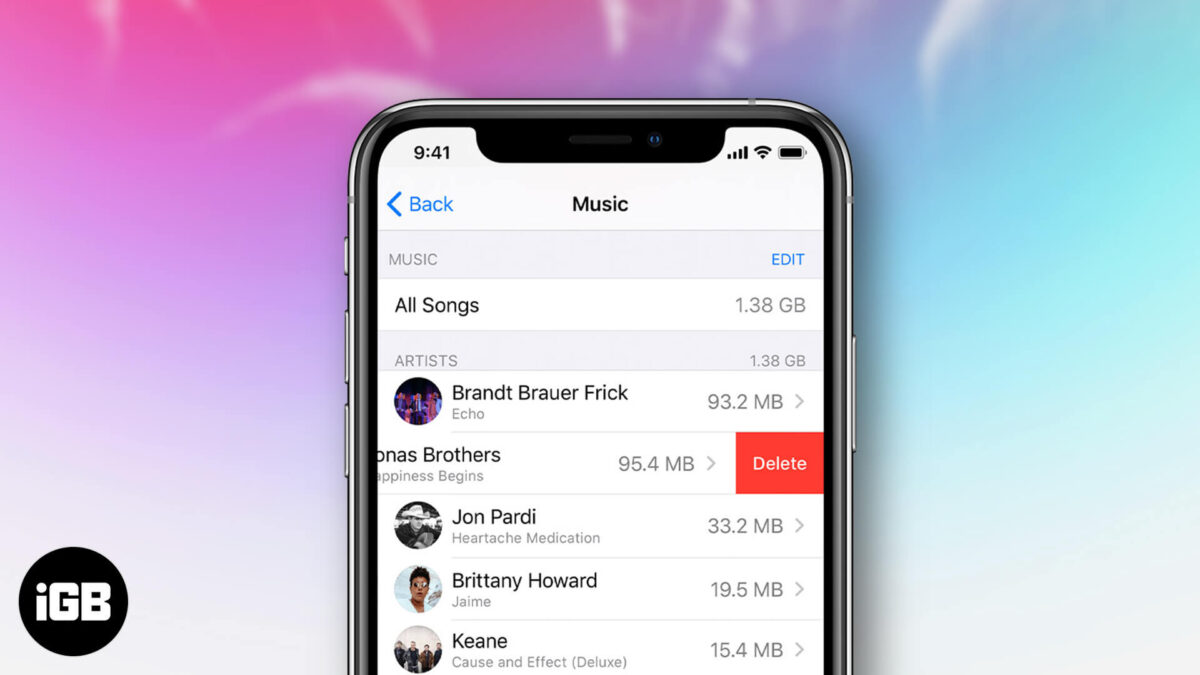 How to hide or delete purchased music on iphone
