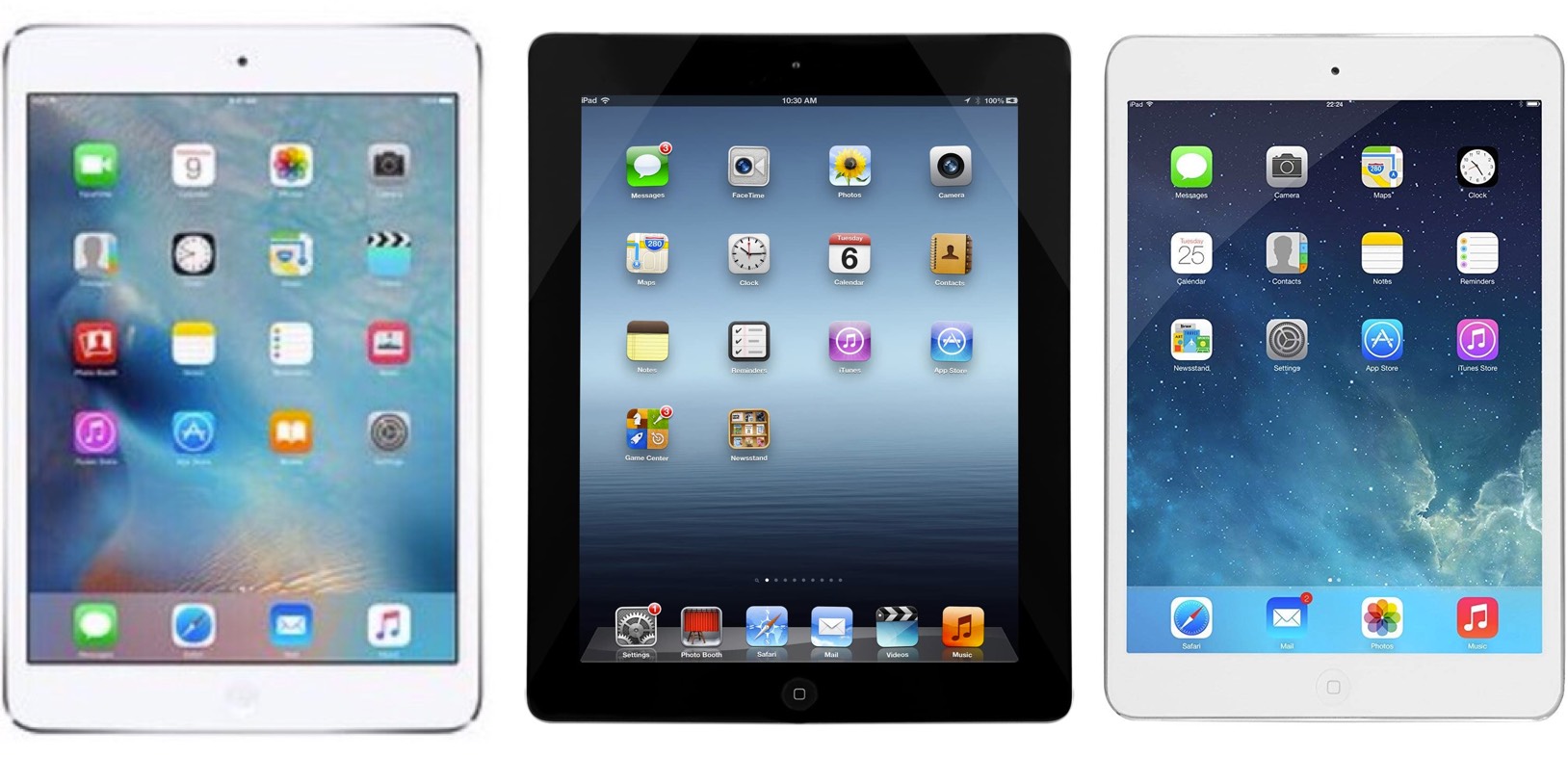 iPad 3, 4 and iPad Mini