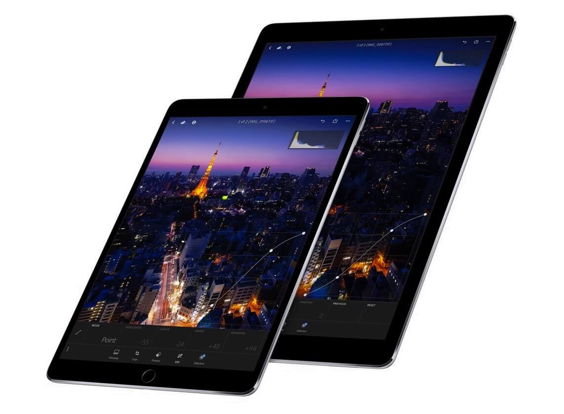 iPad 9.7 inch and iPad Pro 10.5 and 12.9 Inch