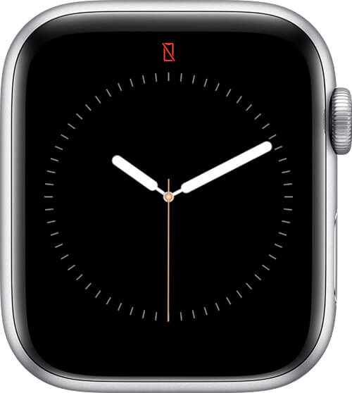 iWatch Not Connected to iPhone Icon