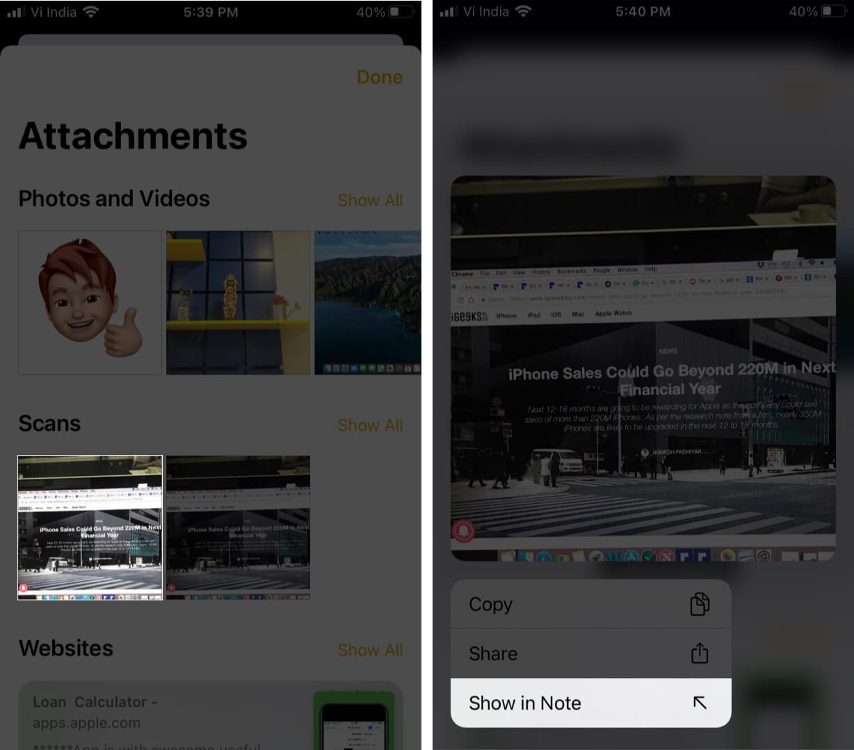 How to Search in the Notes App on iPhone and iPad - 62