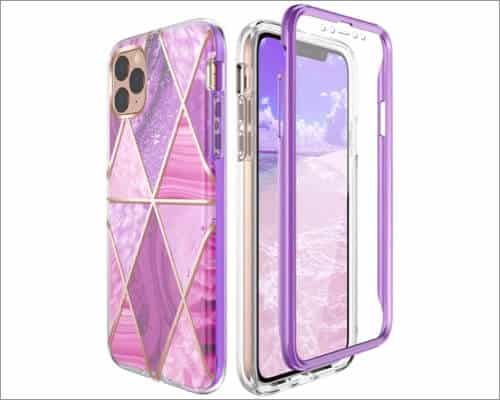 miracase full-body bumper cover for iphone 11, 11 pro and 11 pro max
